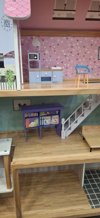 Casa   bonecas  brinquedo