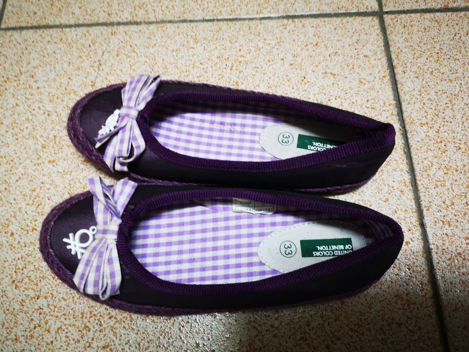Sabrinas roxas e lilás da Benetton, N°33 - NOVAS!