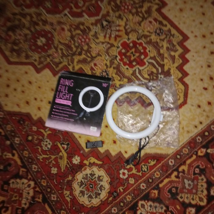 Лампа лед с коробкой