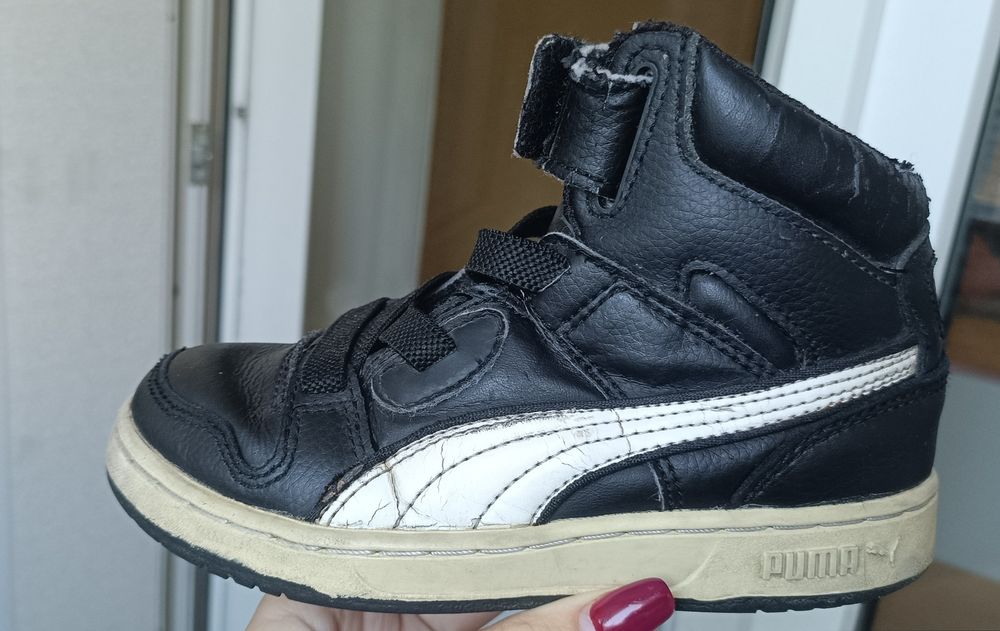 Кросівки шкіряні PUMA для хлопчика 28р