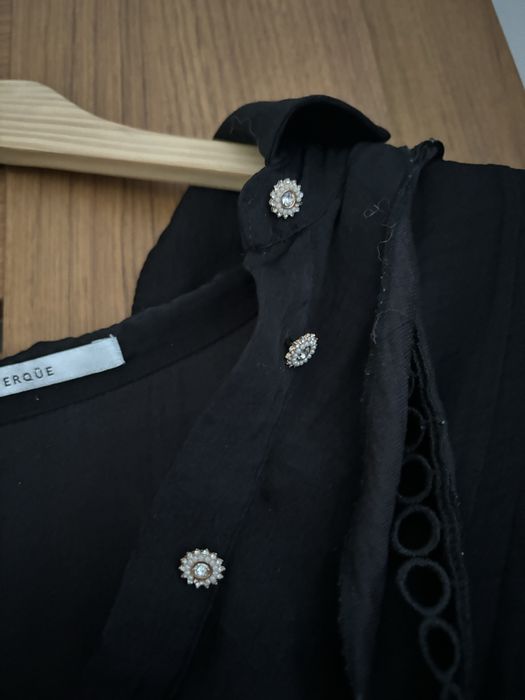 czarna koszula uterque