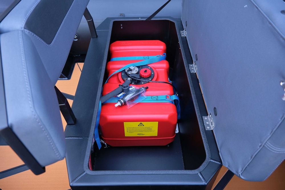 RIB Aluminium AquaSpirit S450 BLACK