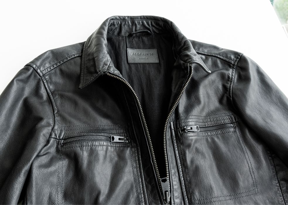 Allsaintsа lark leather jacket кожаная куртка  шкіряна All saints