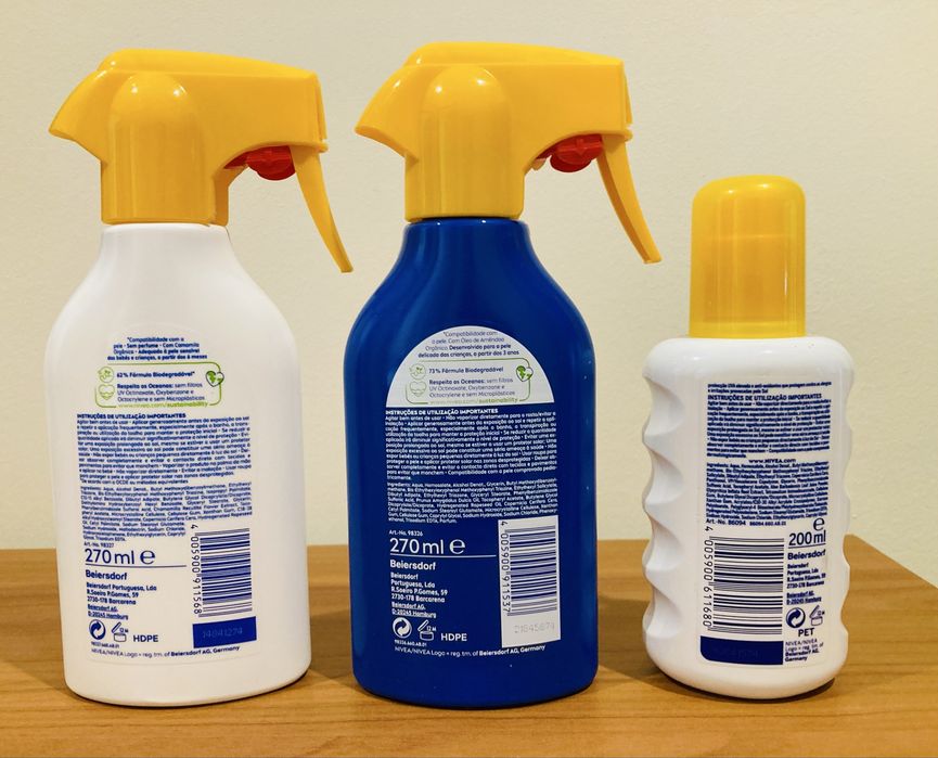 Nivea Protetores Solares 50+(embalagem selada original)