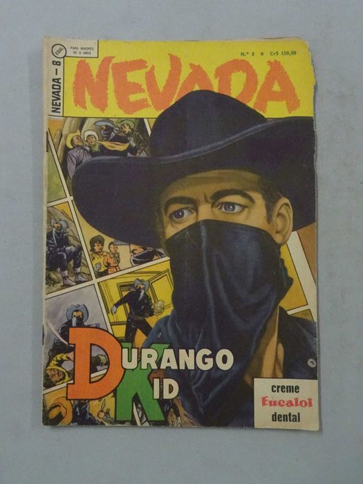 Livro EBAL - Nevada - Durango Kid nº 8
