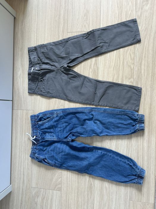 Paka dla chłopca r 110/116 bdb stan zara hm bluza spodnie koszulka