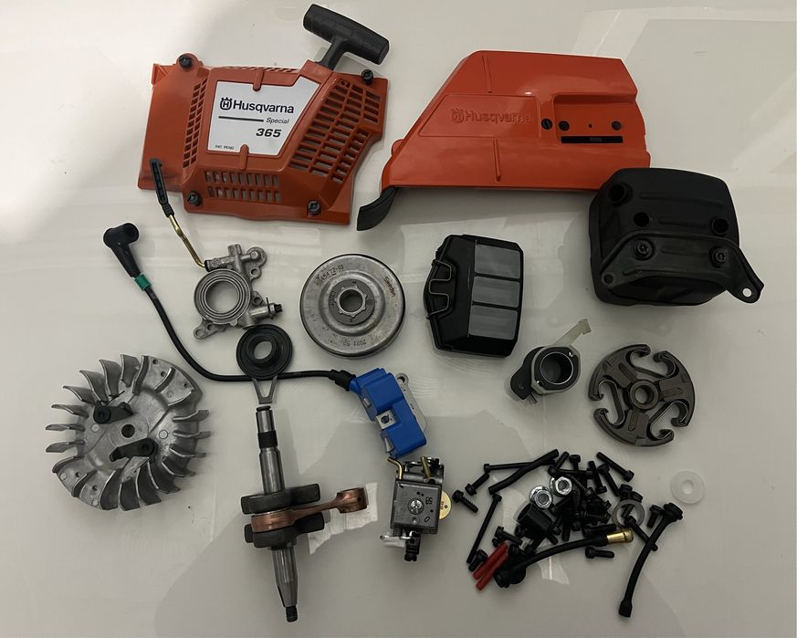 Распродам запчасти на бензопилы хускварна 365, st ms 180, 361