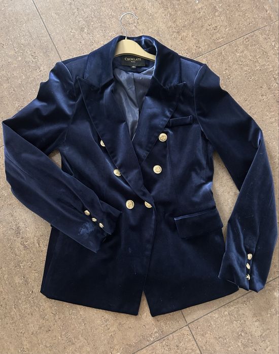 Святковий оксамитовий піджак