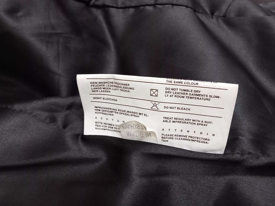 Blazer em pele preto64284172969986122