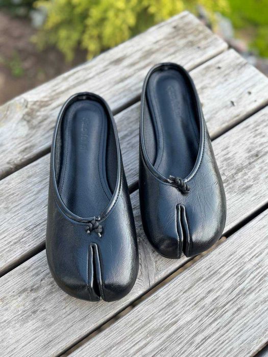 Таби tabi табі шкіряні в стилі maison margiela натуральна шкіра 37-40