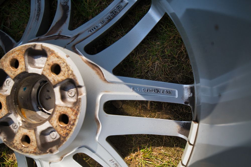 Felgi z oponami 19 cali 5x112 AUDI oryginalne