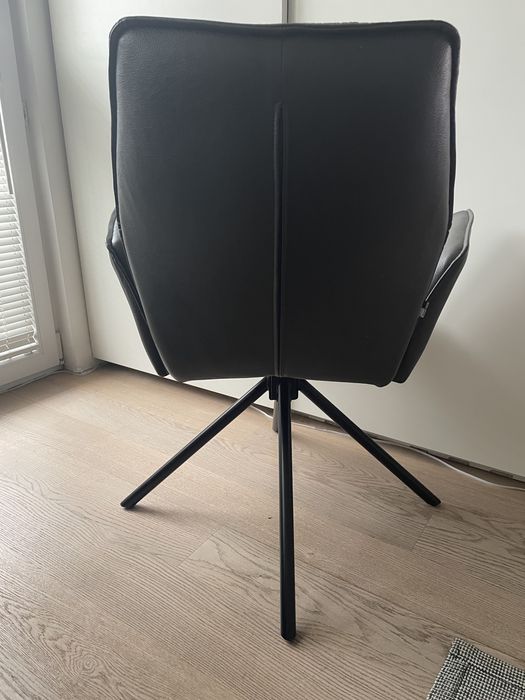 Fotel, krzeslo obrotowe, kolor ciemnoszary