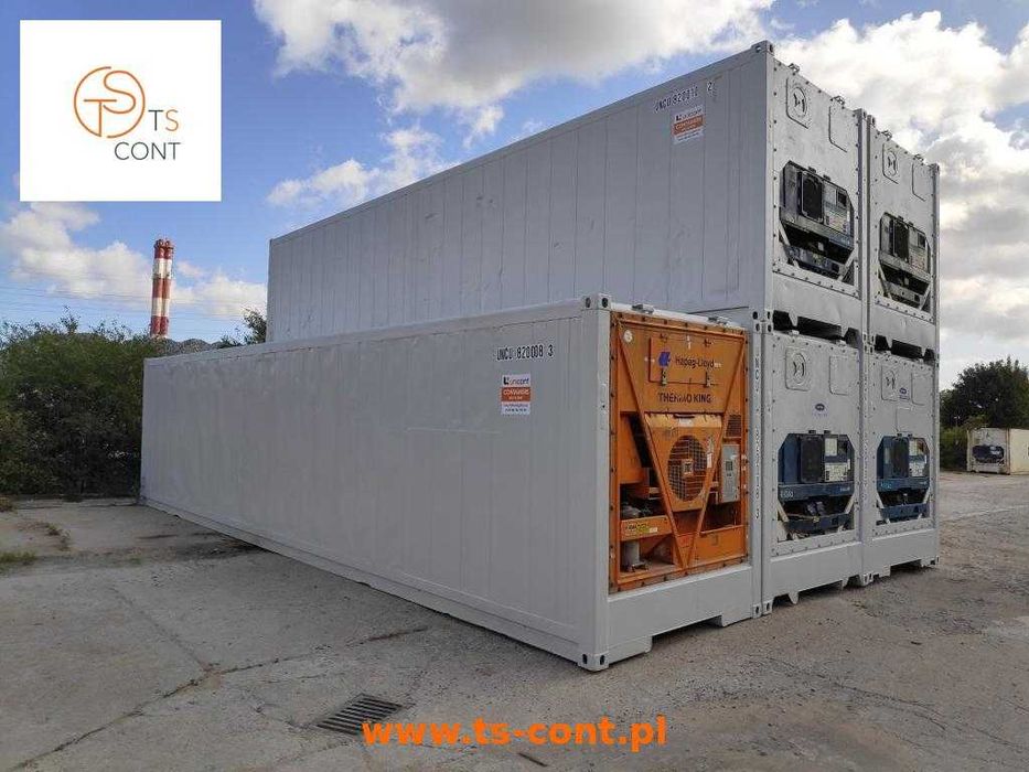 Kontener morski chłodniczy magazynowy 40 HC RF używany – TS-CONT