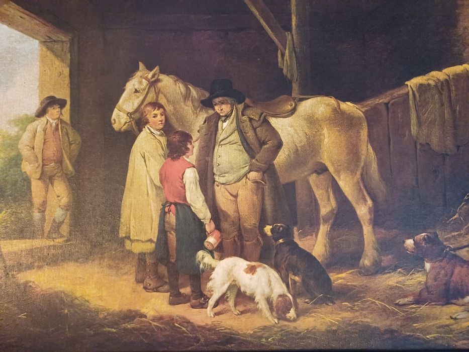 Quadro parede antigo the reckonig