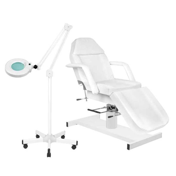 Fotel kosmetyczny SILLON + Lampa LED S5