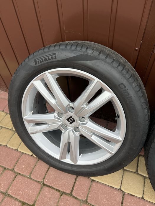 Alufelgi 18 Seat Ateca Alhambra Leon Cupra kola opona letnia komplet