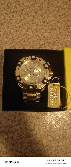 Nowy złoty męski zegarek Invicta Coalition Forces  64mm