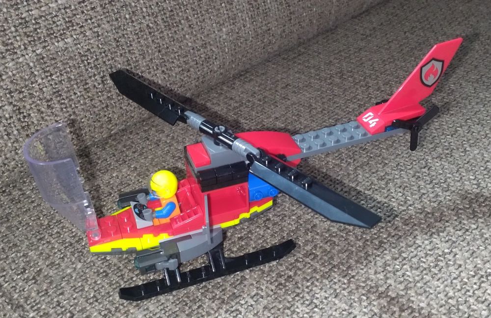 Lego helicóptero