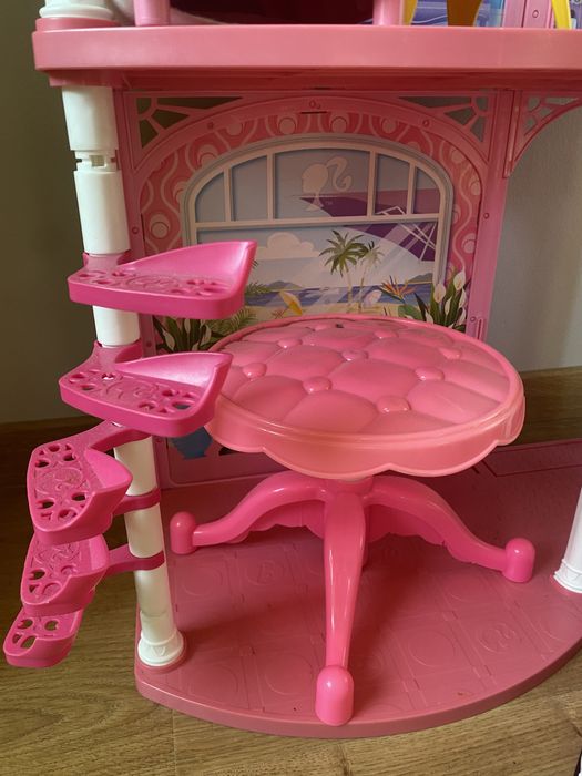 Domek Barbie dla lalek samochód komplet