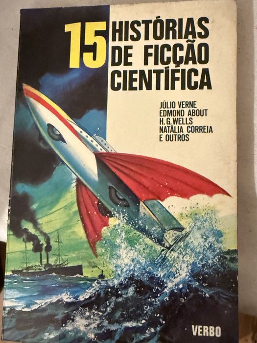 Lote de 9 Livros da Coleção Série 15 - Editorial Verbo (Anos 80)