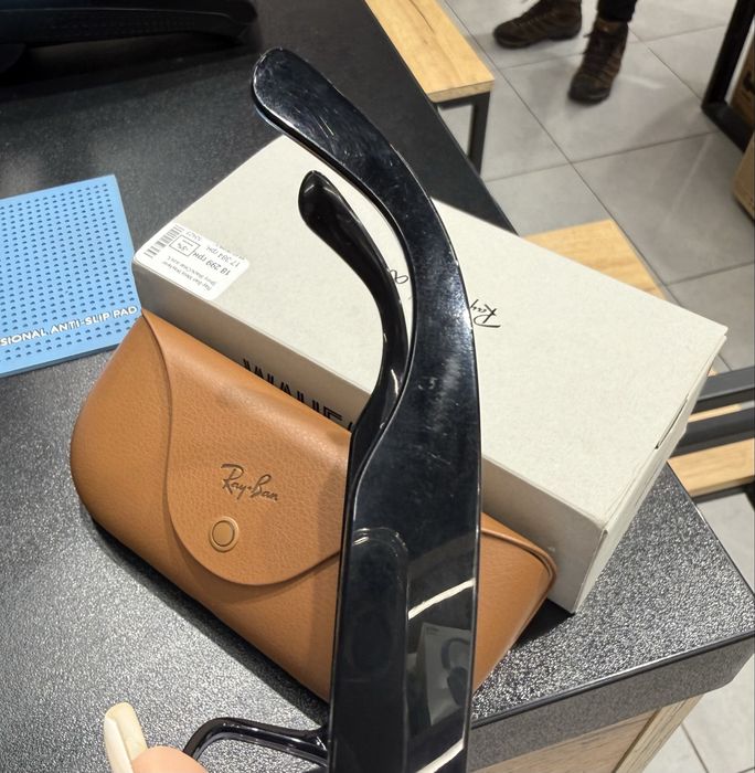 Смарт-очки Ray-Ban Meta Wayfarer Shiny Black/Clear size L