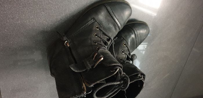 Zara Girls botki dziewczęce skóra naturalna rozm. 33
