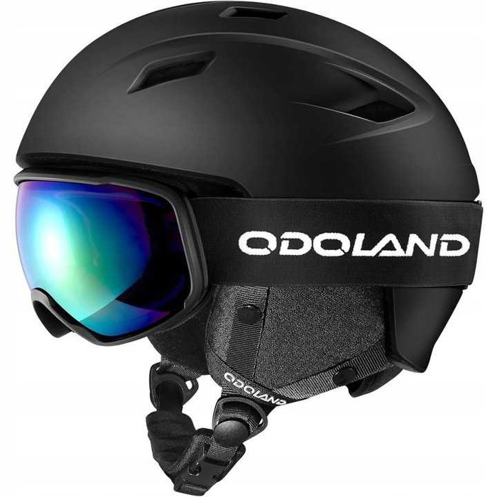 Kask narciarski Odoland SP0392 Black S 52-55cm Gogle