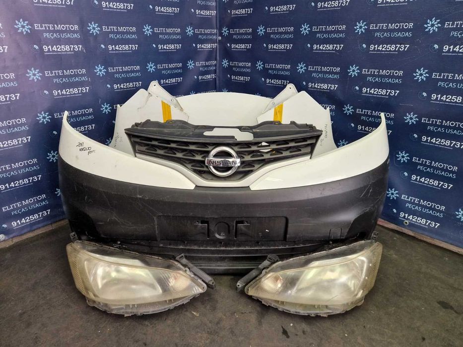 Frente completa usada NISSAN NV200 2011 capot parachoques guardalamas oticas radiador