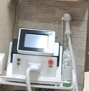 Máquina depilação laser tripla onda