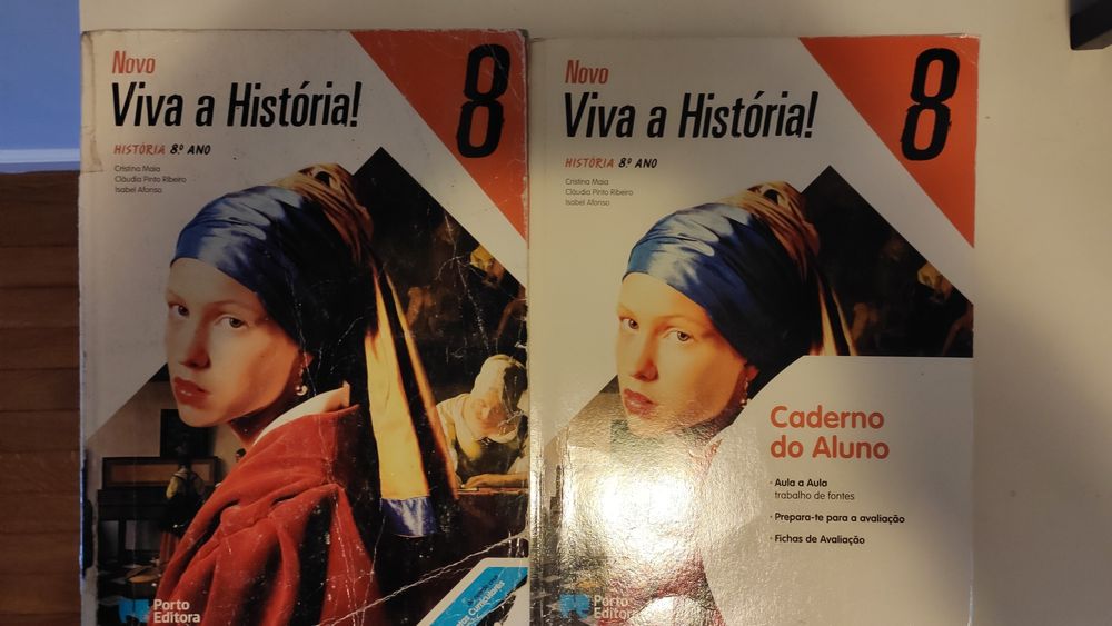 Livros escolares 8º ano