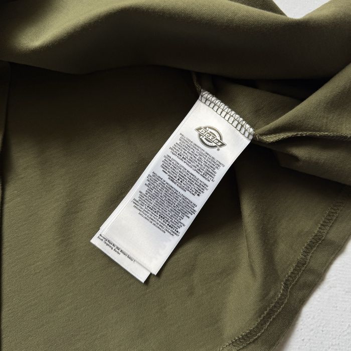 Футболка Dickies колір хакі Дікіс