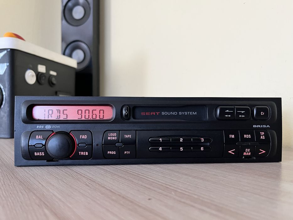 Radio Seat Brisa - leon 1 , Toledo 2 - sprawne , z kodem