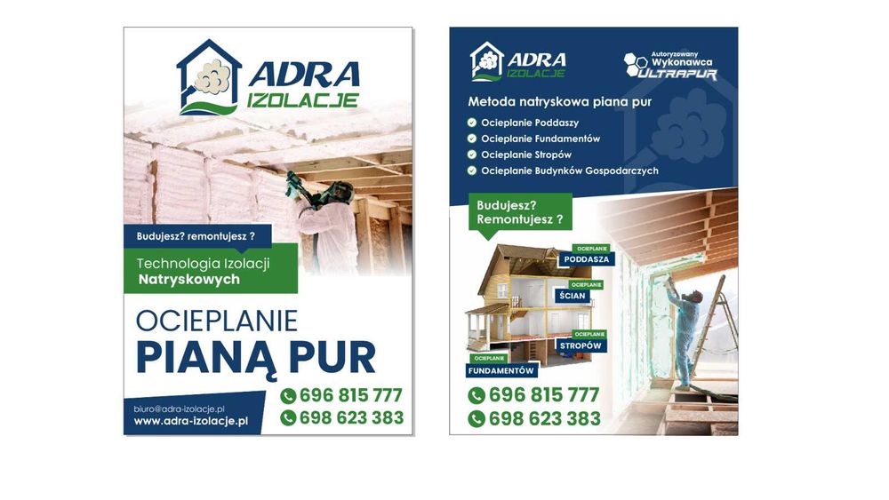 ocieplanie natryskowe pianą pur