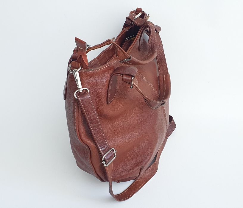 Duża Torebka ze skóry naturalnej