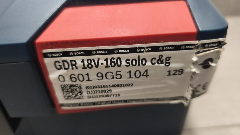 Sortimo , Bosch Gdr 18-180  nowa  Zakretarka Wkrętarka uzyw bateria 4a