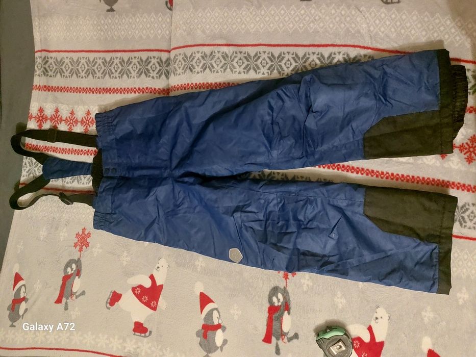 Spodnie narciarskie Color Kids granatowe  r 128