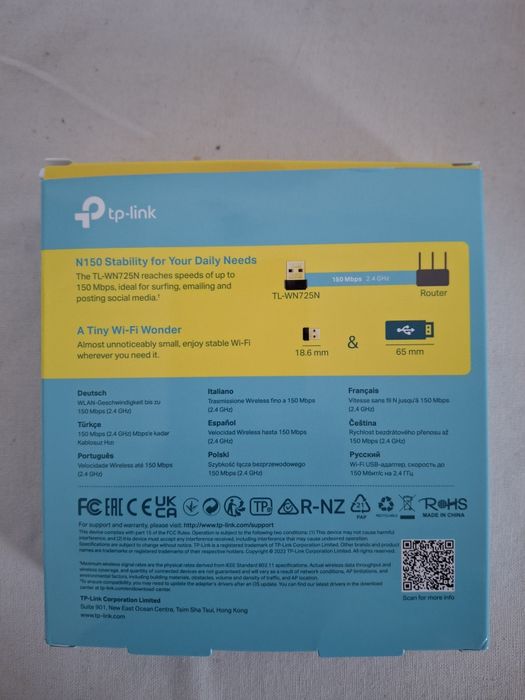 Karta sieciowa USB TP-Link TL-WN725N.