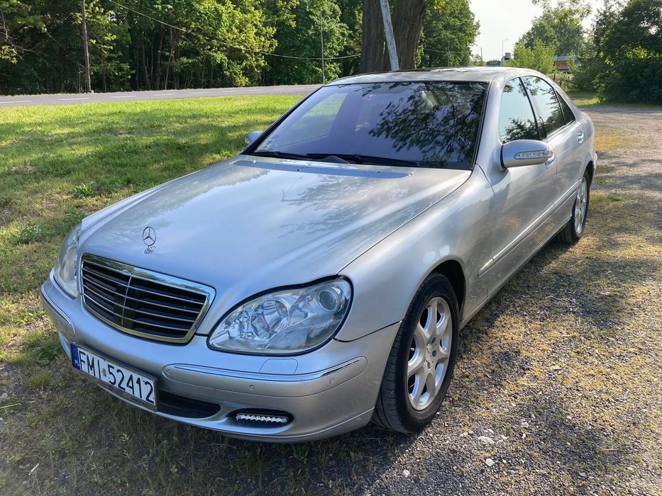 Mercedes-Benz Klasa S Mercedes S500 4-matic Szwajcaria