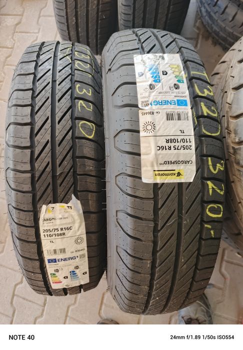 Nowe opony letnie do busa 205/75/16c Kormoran 2023r 2 sztuki