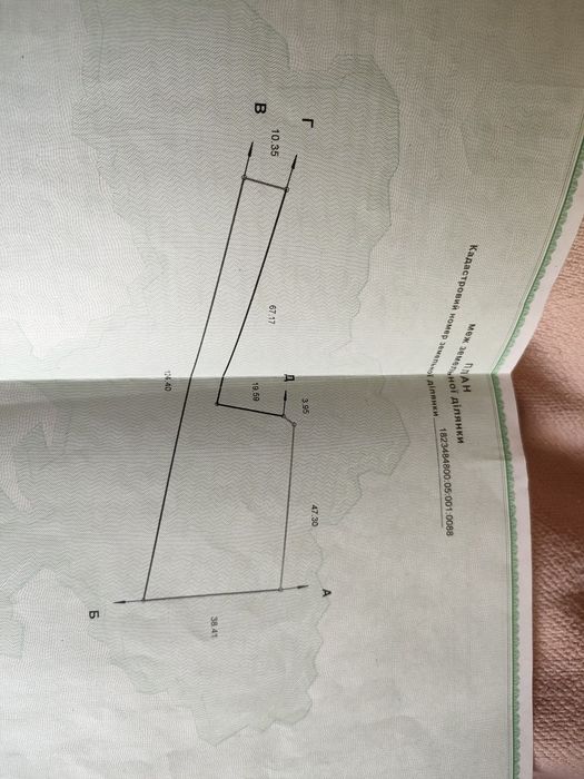 Приватизованна ділянка в селі Ялцівка Малинський район