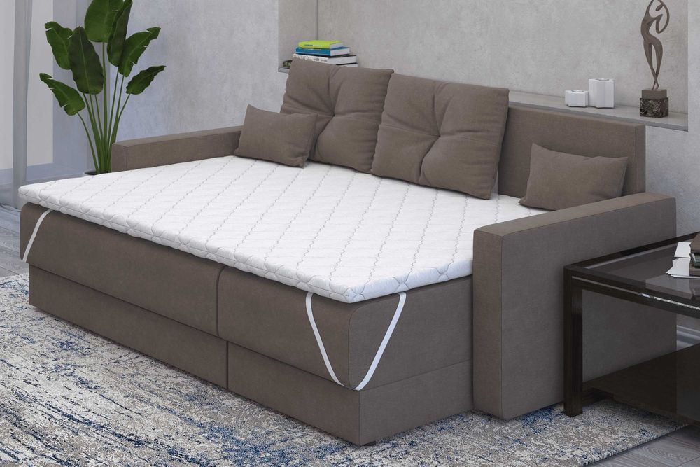 Матрац топер Topper-Futon 1 з кокосом і чохлом жаккард