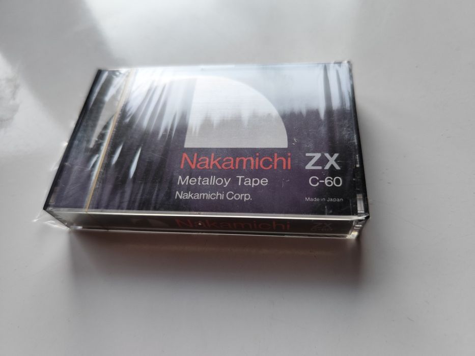 Нова Касета Nakamichi ZX C60 метал 4й тип Японія 
 Nakamichi ZX C60