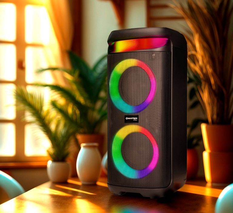 Coluna de Som Bluetooth - Novas