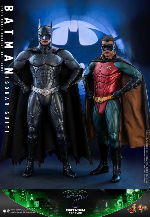 Фигурка 1/6 hot toys mms 593,594 BATMAN FOREVER Batman & Robin