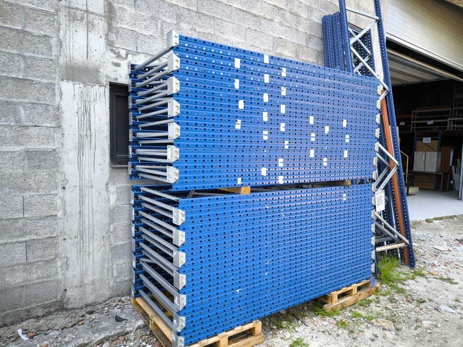 Estantes de armazém para paletes
