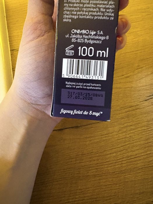 toner onlybio słodka figa