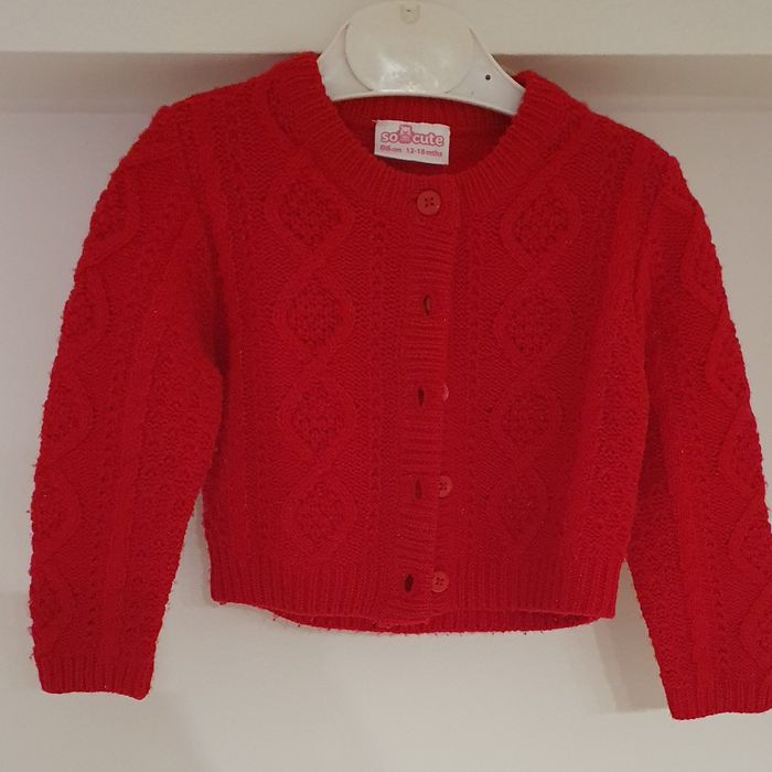 Paczka ubranek świątecznych r.74-86