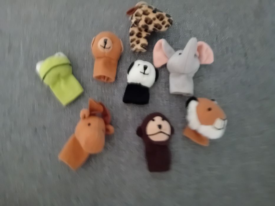 zestaw pacynek na palce IKEA TITTA DJUR.