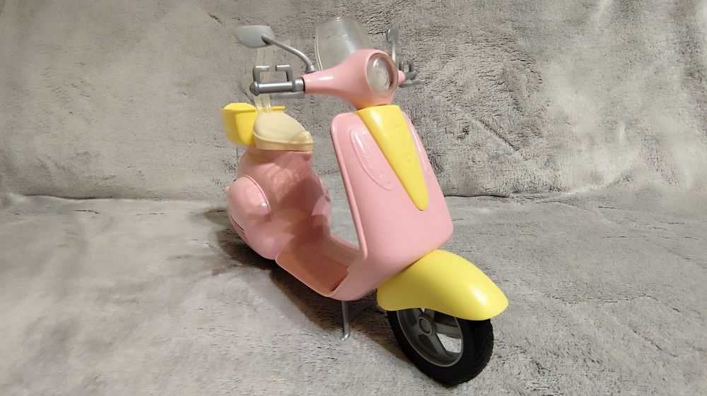 Motor Barbie oraz samochód - oryginał