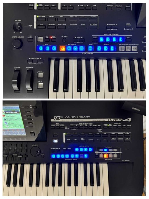 Yamaha Tyros 4  black edition